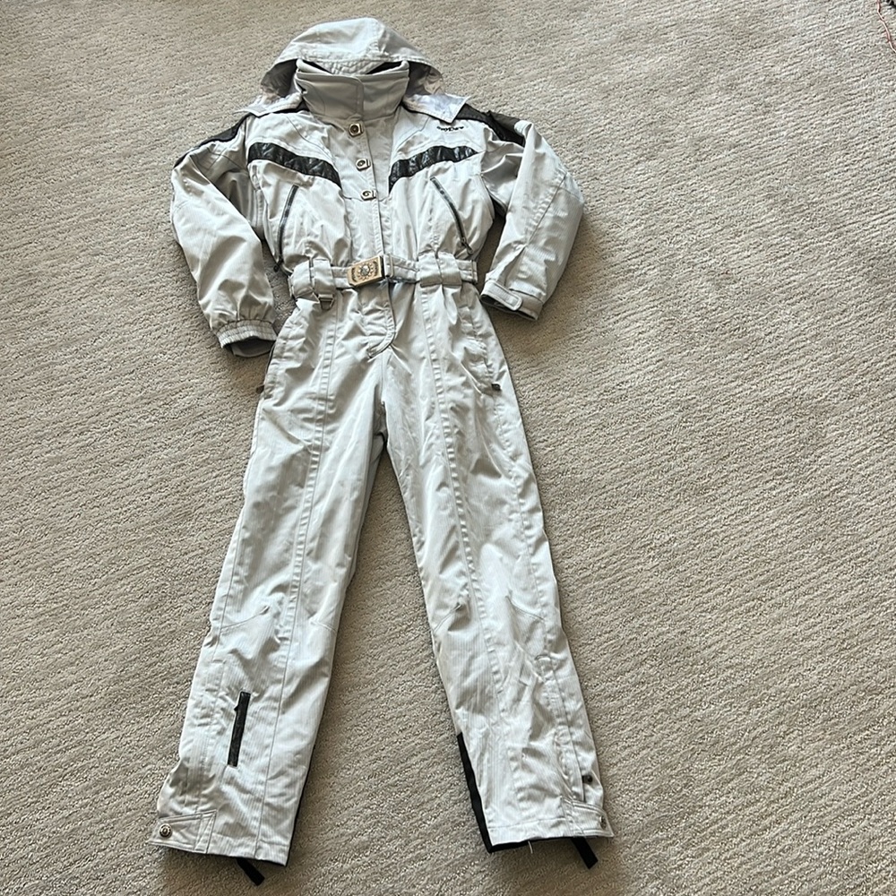 Vintage Picabo Street Spyder Thinsulate Ski Snowmobile Power Suit